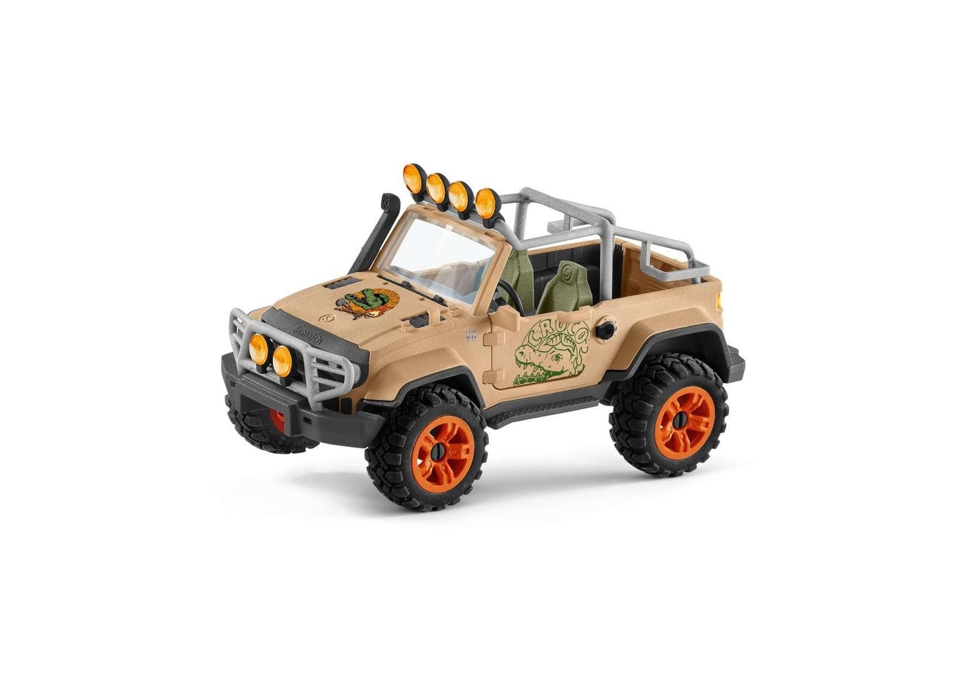 Schleich 42410 Wild Life: Geländewagen mit Seilwinde - plegobil
