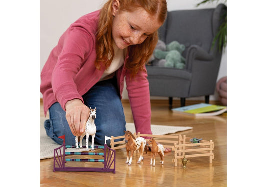 Schleich 42433 Horse Club: Lisas Turnier-Training - plegobil