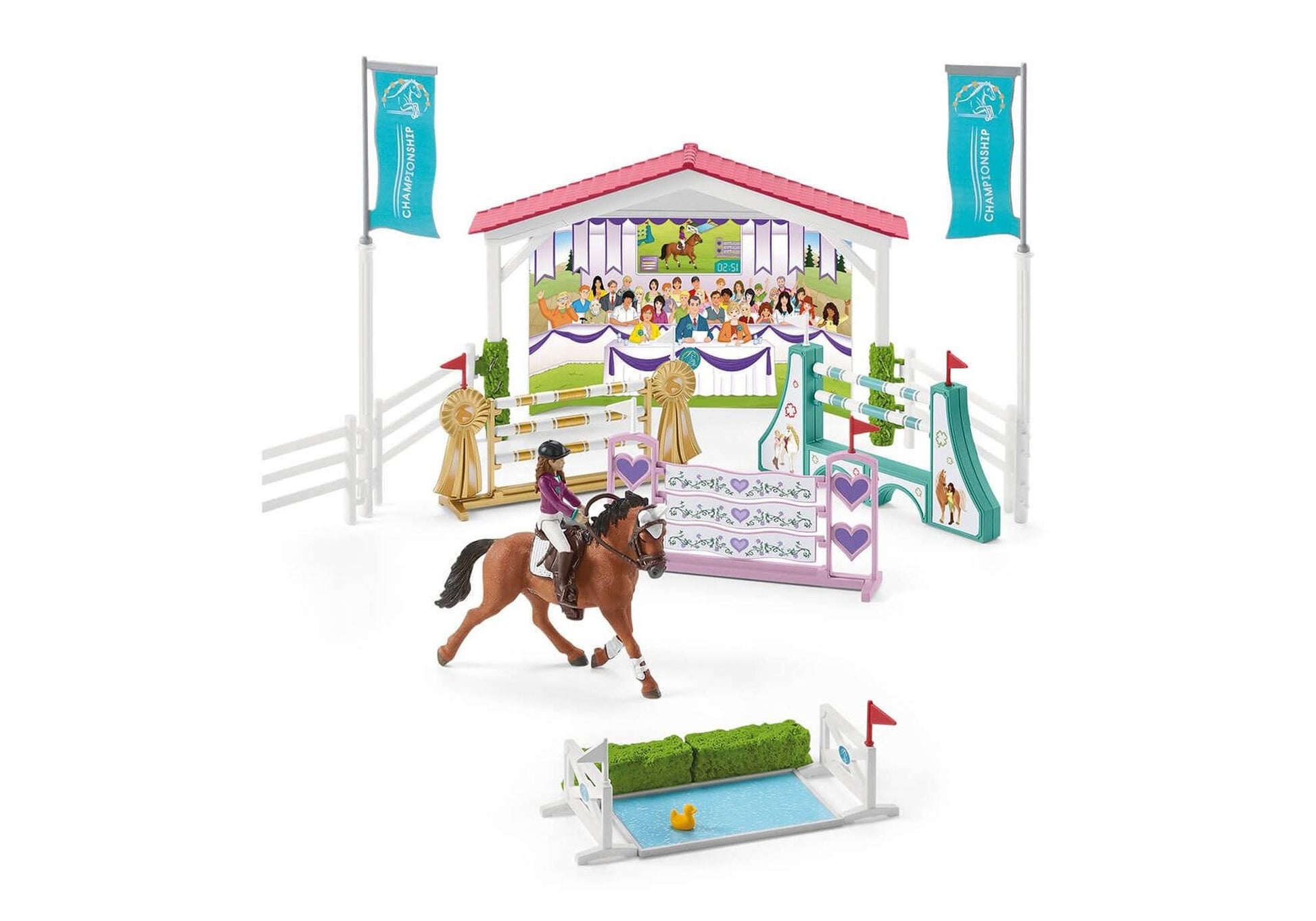 Schleich 42440 Horse Club: Freundschaftsturnier - plegobil