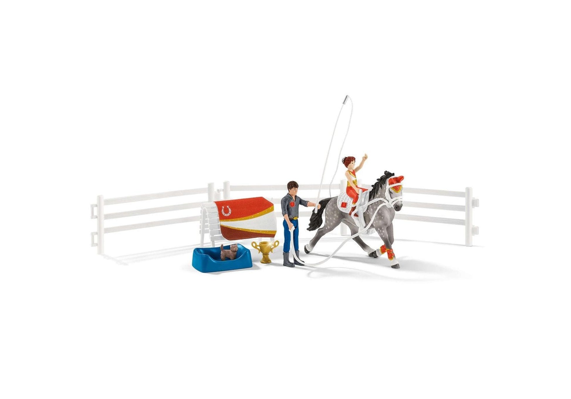 Schleich 42443 Horse Club: Mias Voltigier-Reitset - plegobil