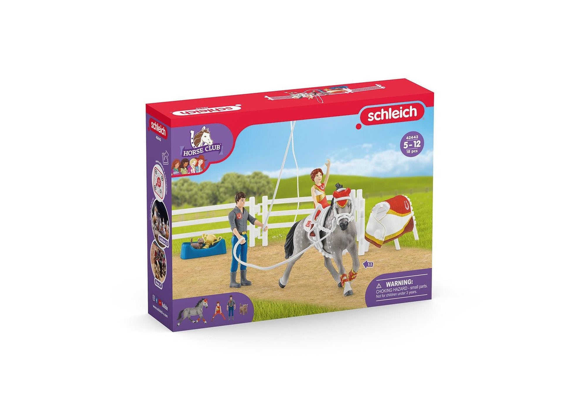 Schleich 42443 Horse Club: Mias Voltigier-Reitset - plegobil