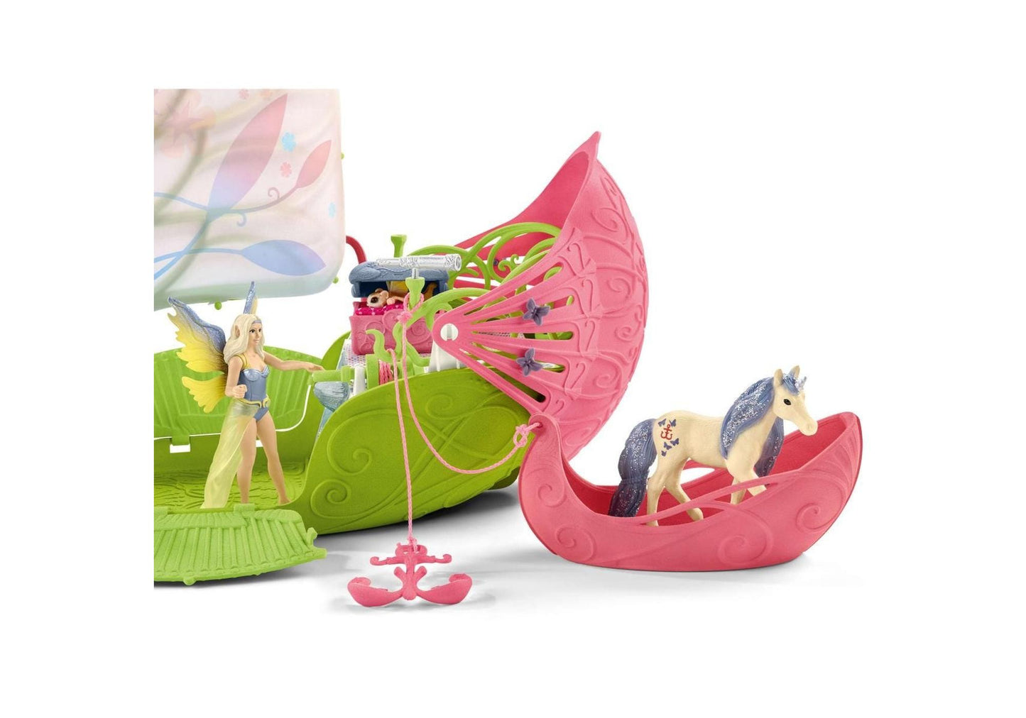 Schleich 42444 Bayala: Seras magisches Blütenboot - plegobil