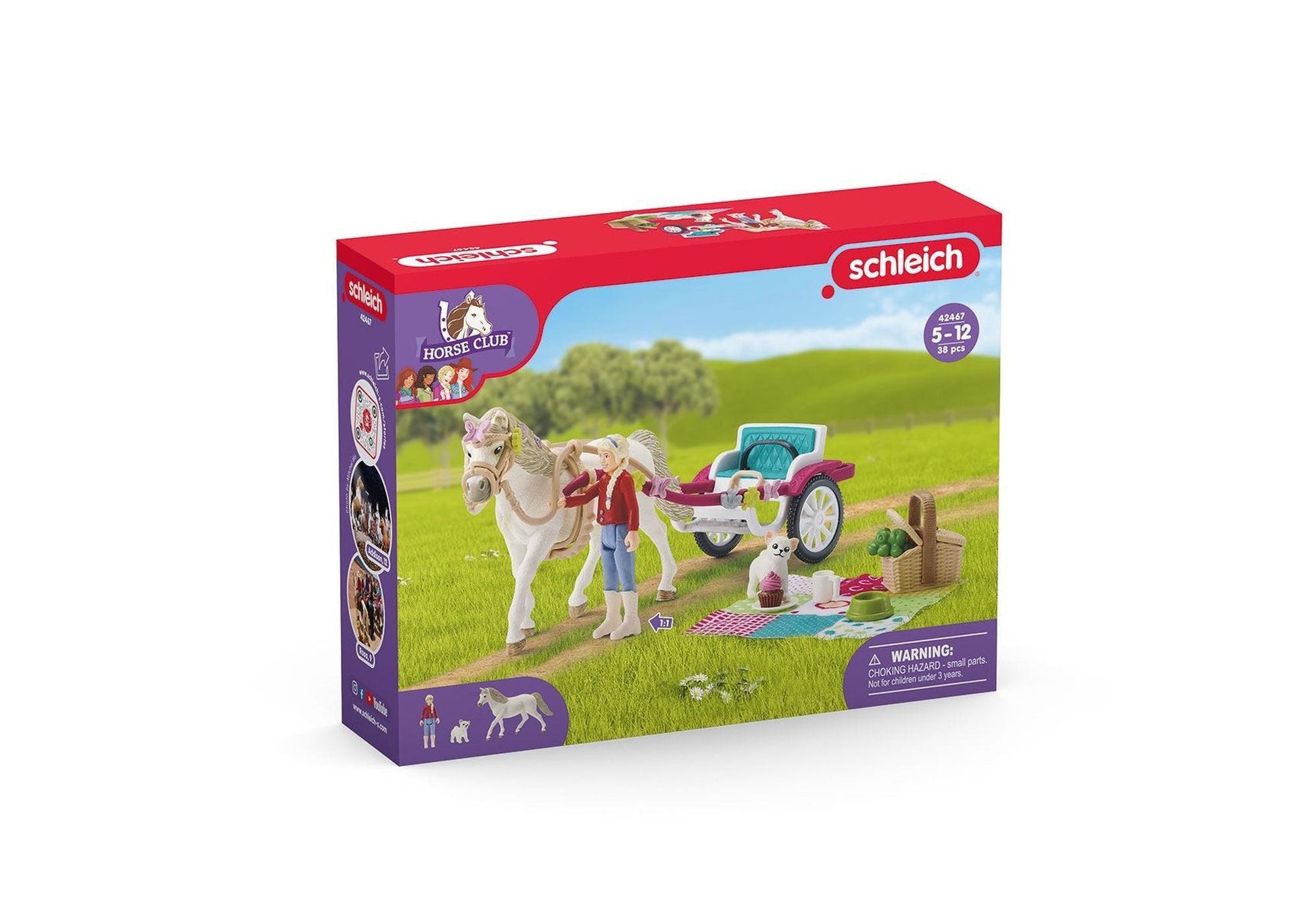 Schleich 42467 Horse Club: Kutsche für Pferdeshow - plegobil