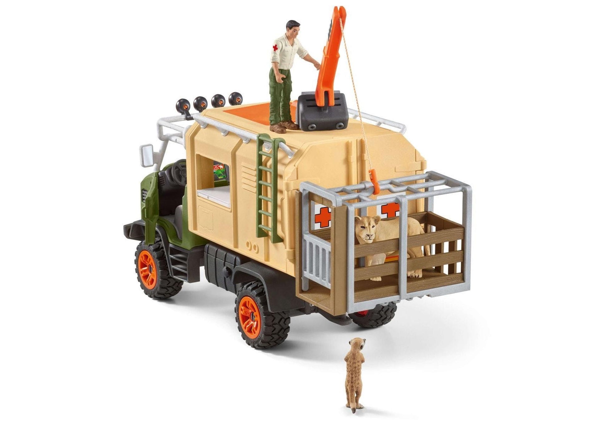 Schleich 42475 Wild Life: Großer Truck Tierrettung - plegobil