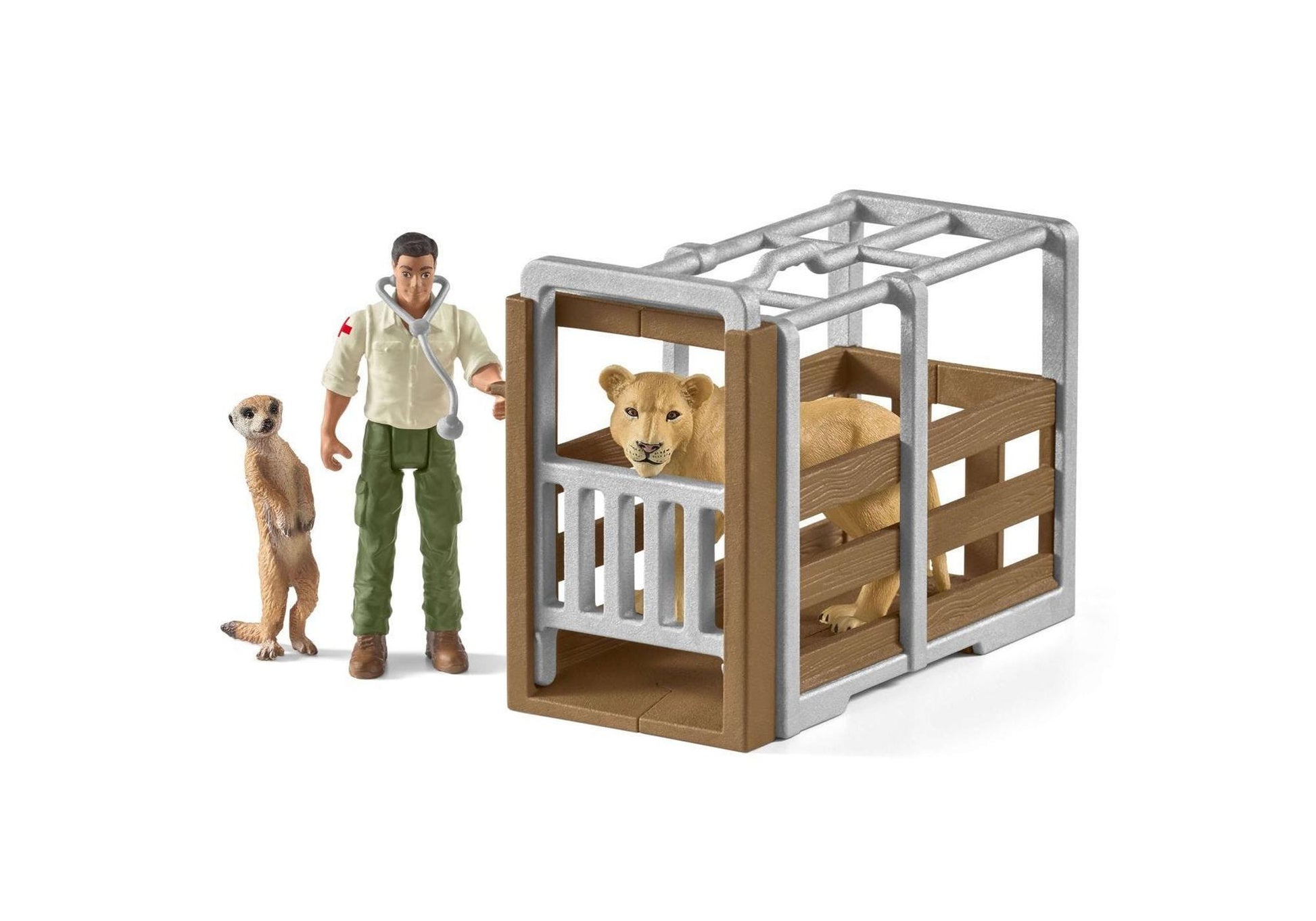 Schleich 42475 Wild Life: Großer Truck Tierrettung - plegobil
