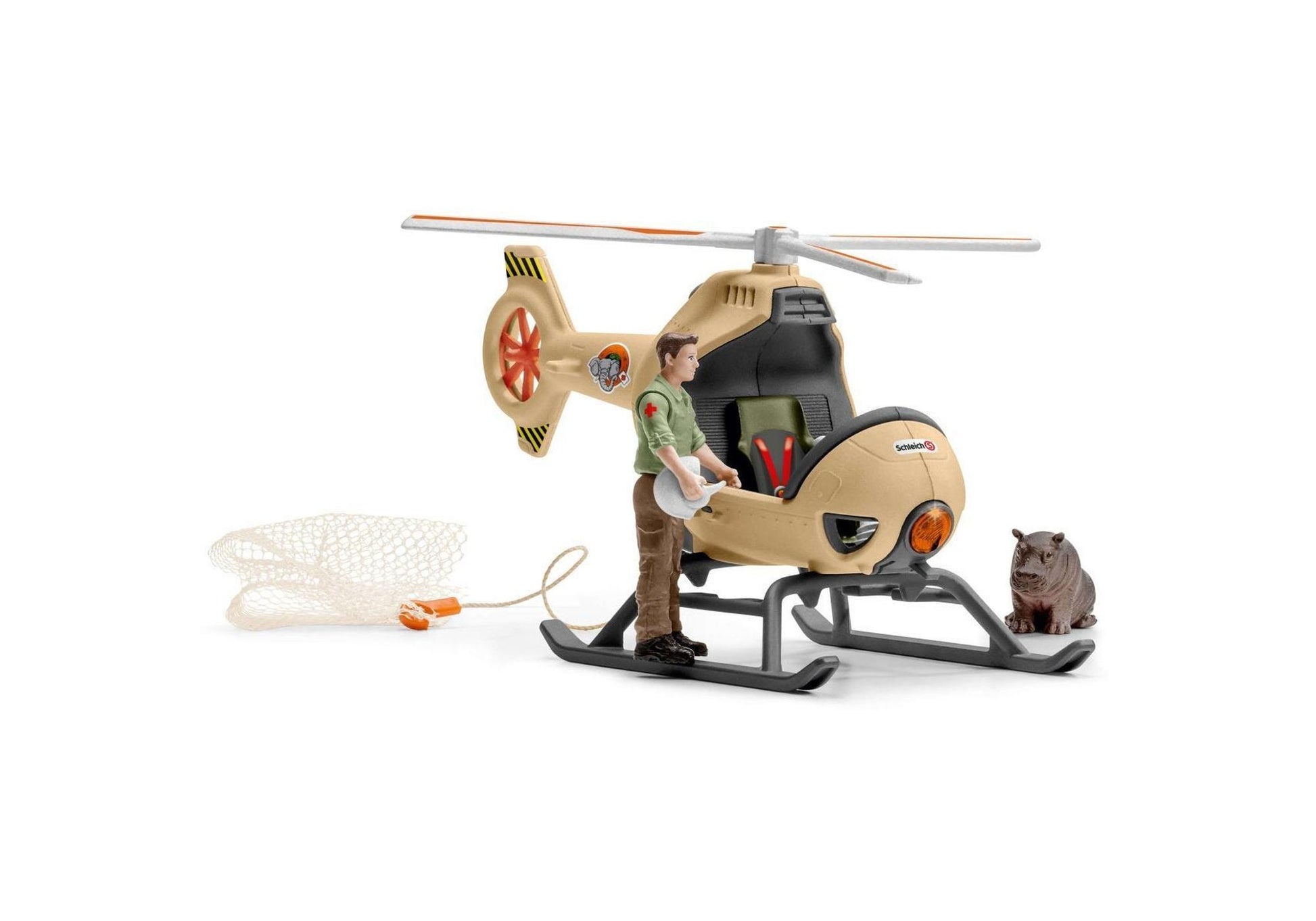Schleich 42476 Wild Life: Helikopter Tierrettung - plegobil