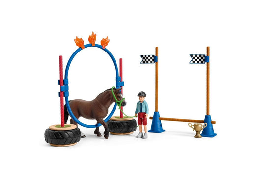 Schleich 42482 Farm World: Pony Agility Rennen - plegobil