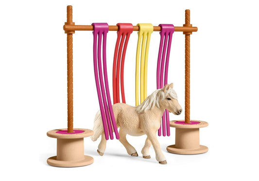 Schleich 42484 Farm World: Pony Flattervorhang - plegobil