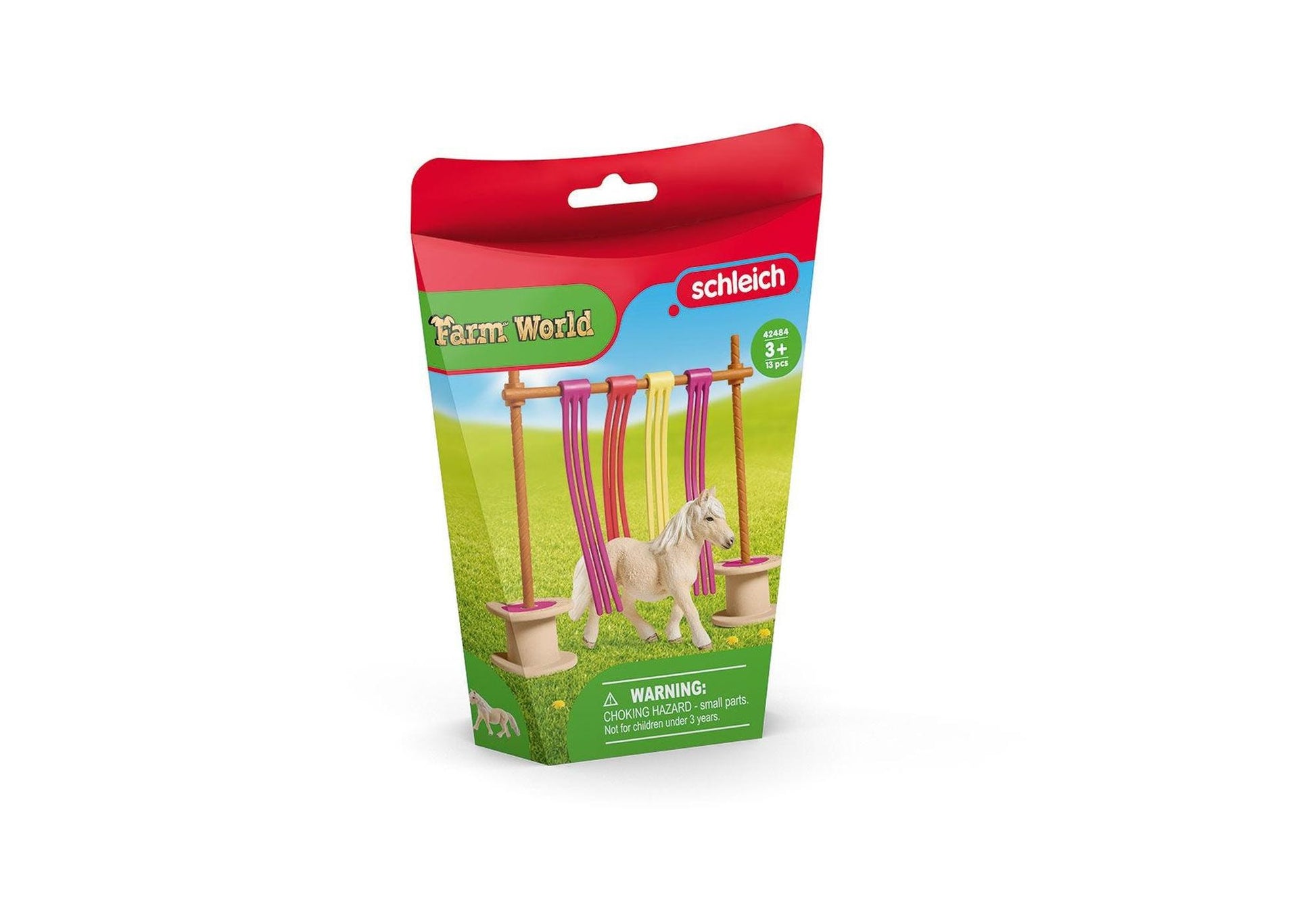 Schleich 42484 Farm World: Pony Flattervorhang - plegobil