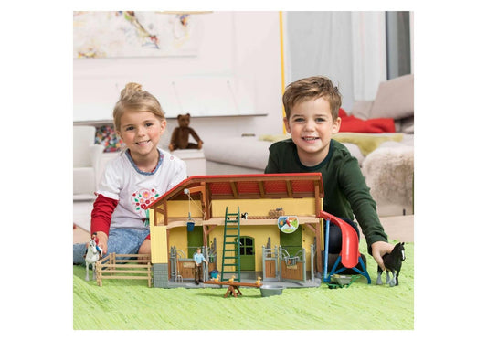 Schleich 42485 Farm World: Pferdestall - plegobil