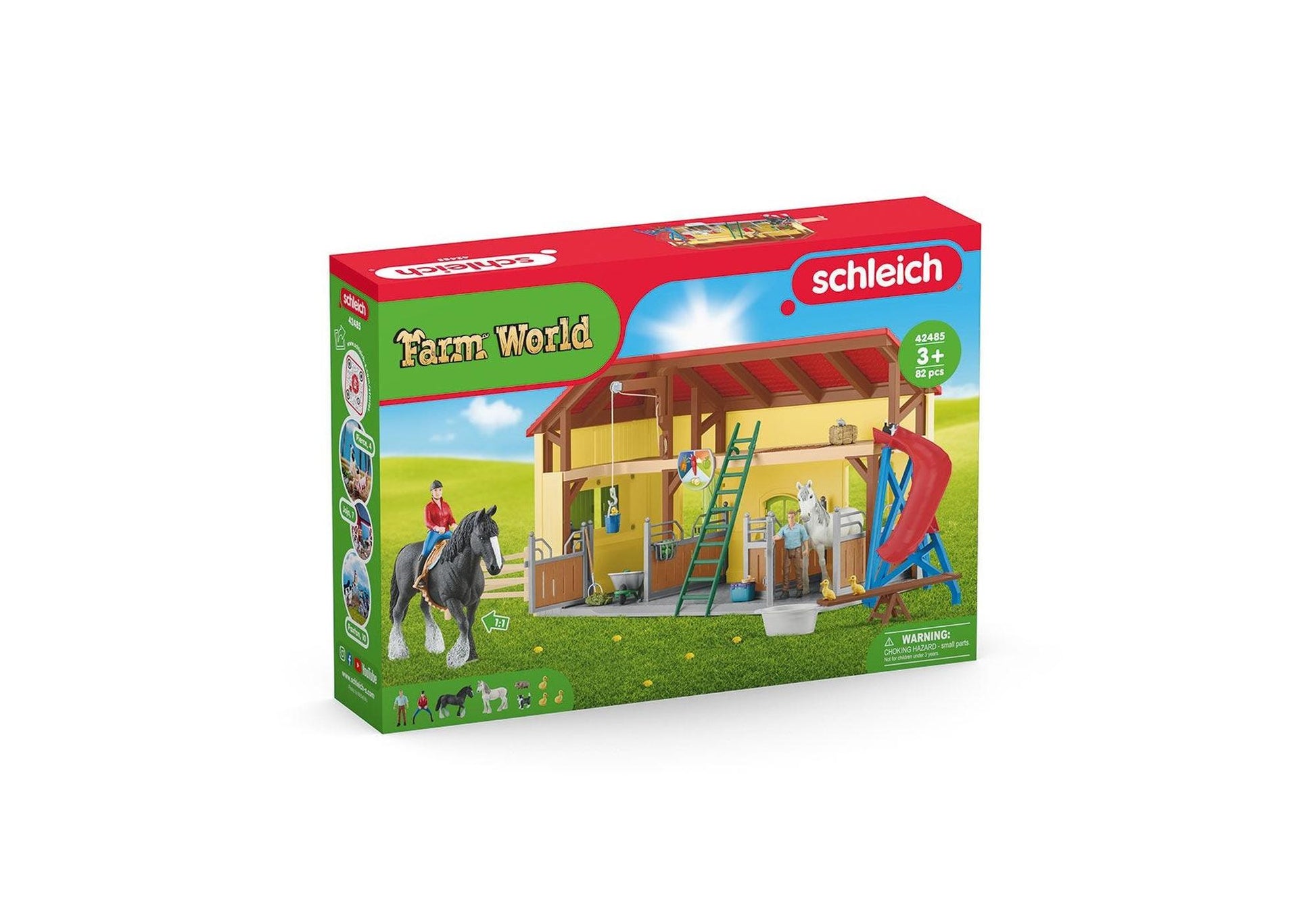 Schleich 42485 Farm World: Pferdestall - plegobil