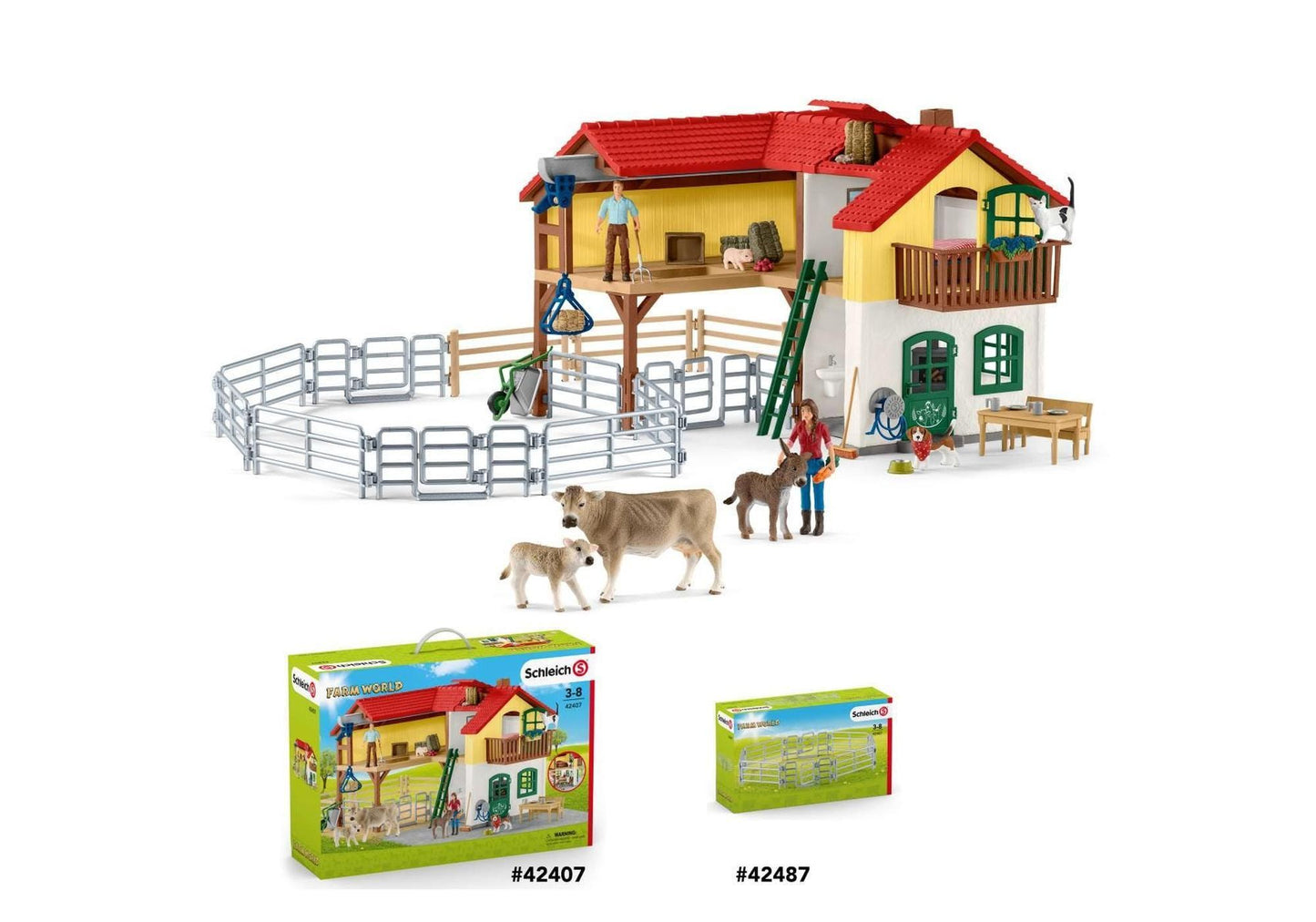 Schleich 42487 Farm World: Weidezaun - plegobil