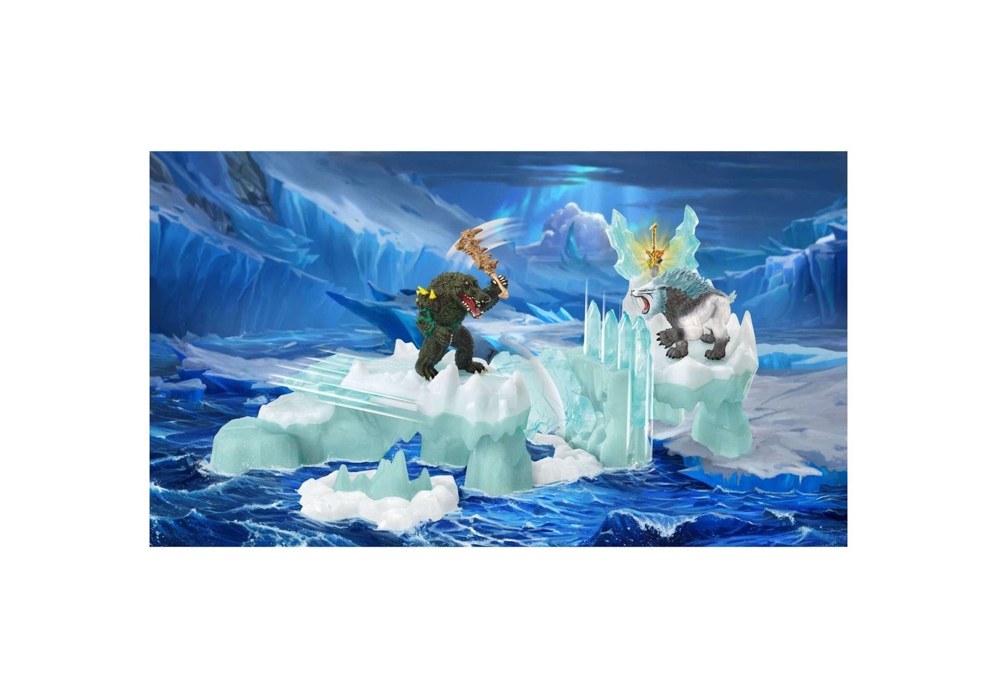 Schleich 42497 Eldrador Creatures: Angriff auf die Eisfestung - plegobil