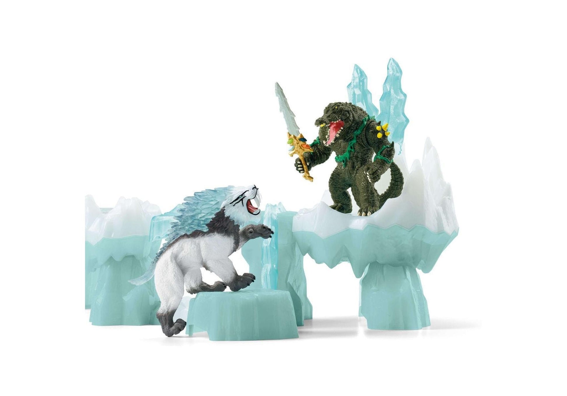 Schleich 42497 Eldrador Creatures: Angriff auf die Eisfestung - plegobil