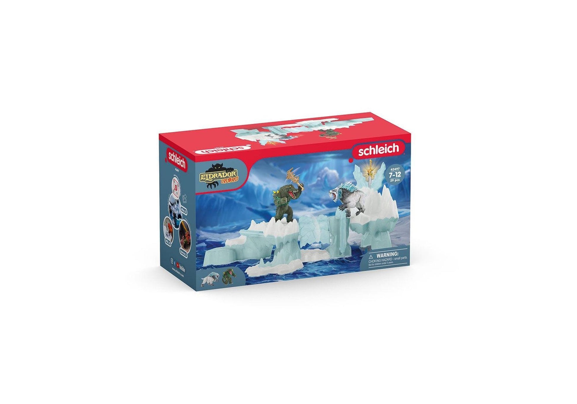 Schleich 42497 Eldrador Creatures: Angriff auf die Eisfestung - plegobil