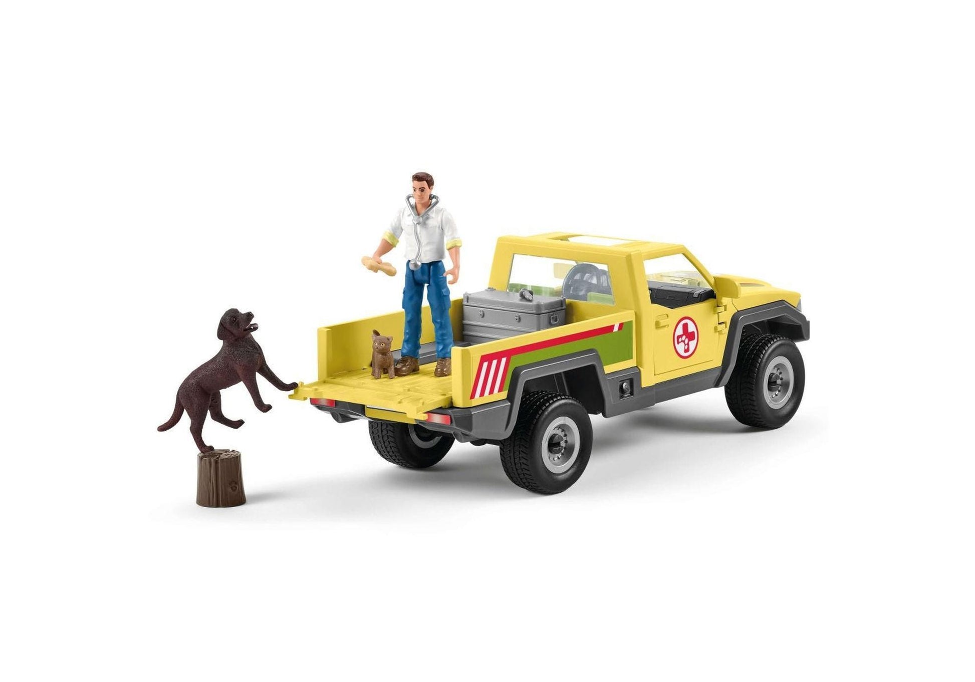 Schleich 42503 Farm World: Tierarztbesuch auf dem Bauernhof - plegobil