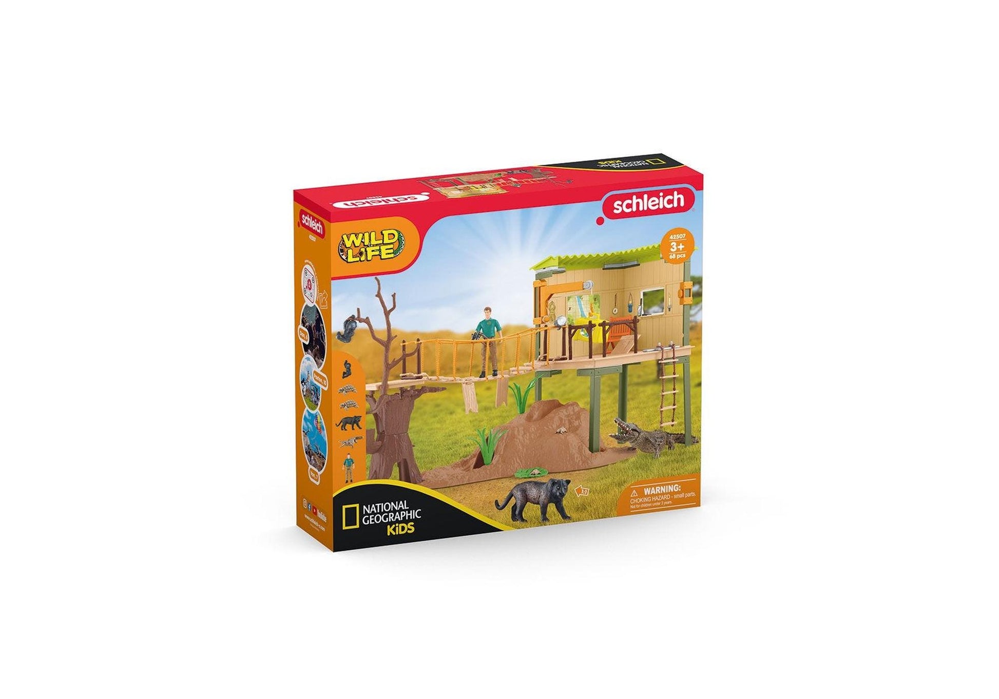 Schleich 42507 Wild Life: Abenteuerstation - plegobil