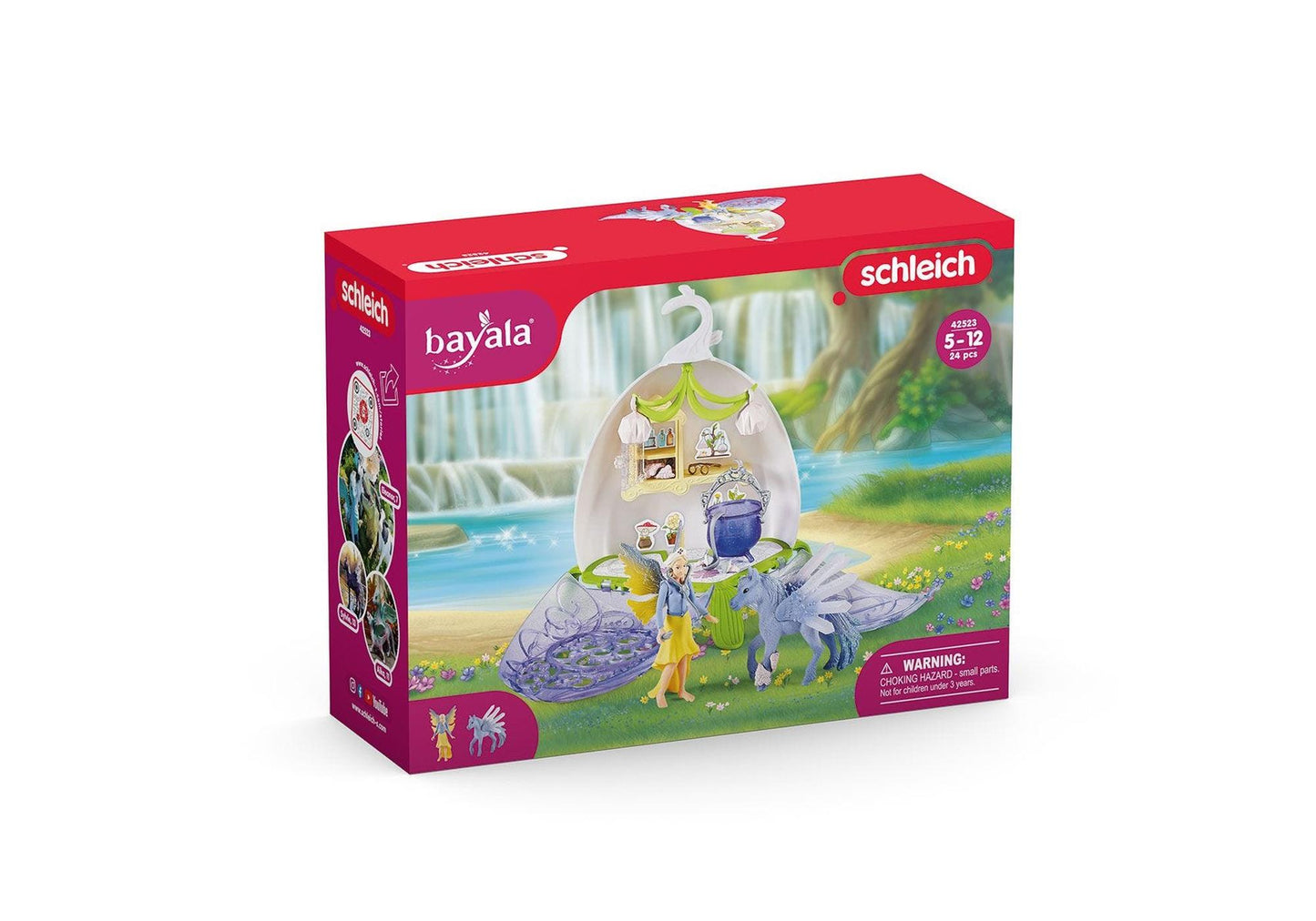 Schleich 42523 Bayala: Magische Tierarzt-Blüte - plegobil