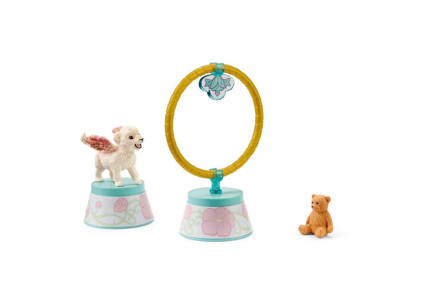Schleich 42524 Bayala: Training für geflügelte Babylöwen - plegobil