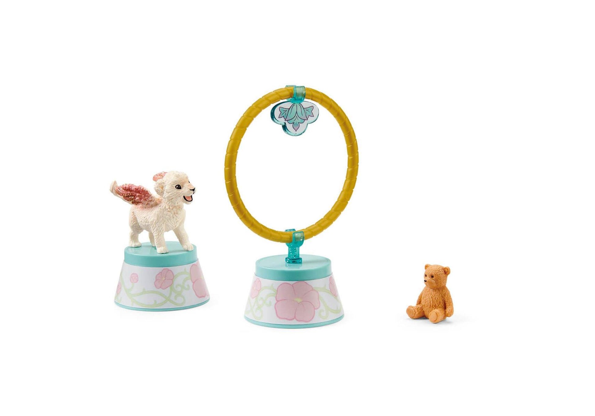 Schleich 42524 Bayala: Training für geflügelte Babylöwen - plegobil