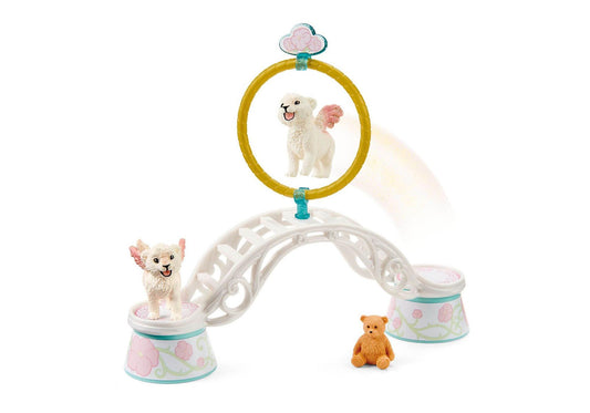 Schleich 42524 Bayala: Training für geflügelte Babylöwen - plegobil