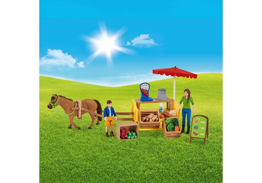 Schleich 42528 Farm World: Mobiler Farm Stand - plegobil