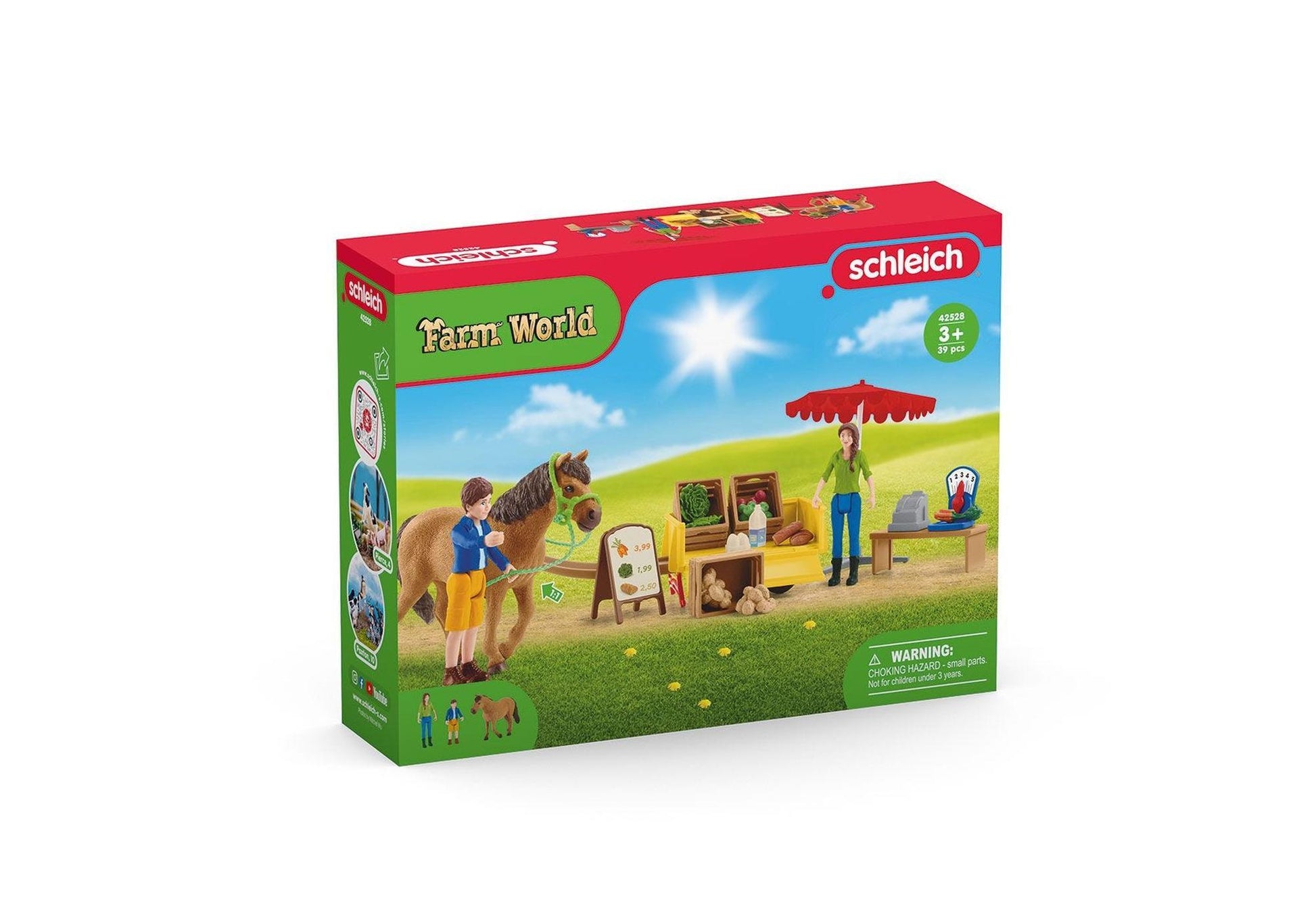 Schleich 42528 Farm World: Mobiler Farm Stand - plegobil