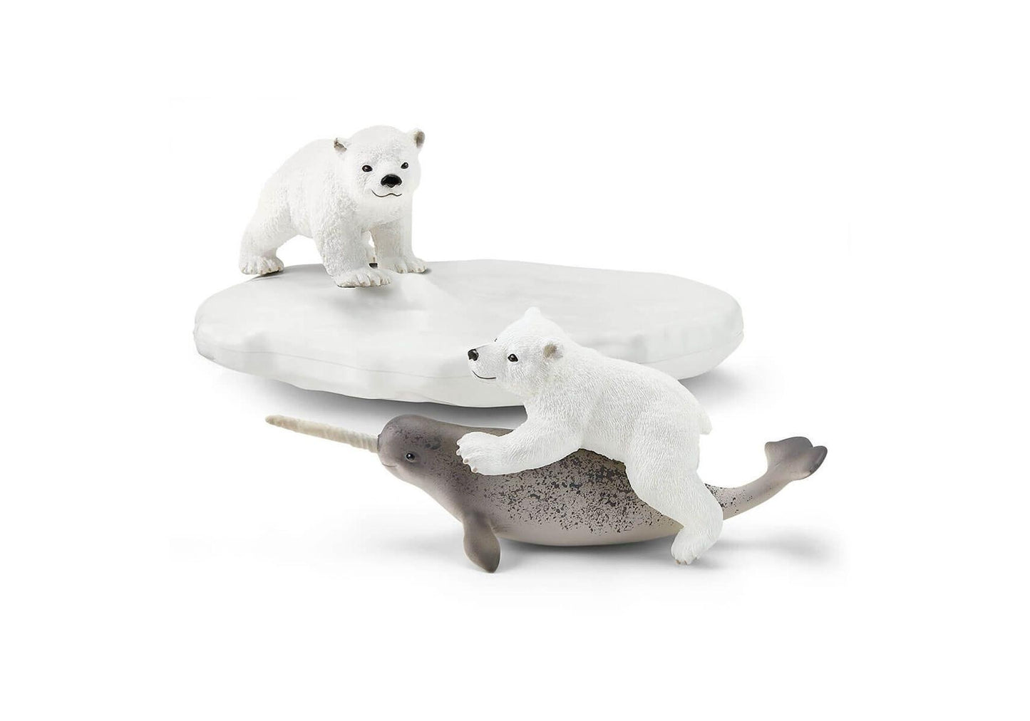 Schleich 42531 Wild Life: Eisbären-Rutschpartie - plegobil