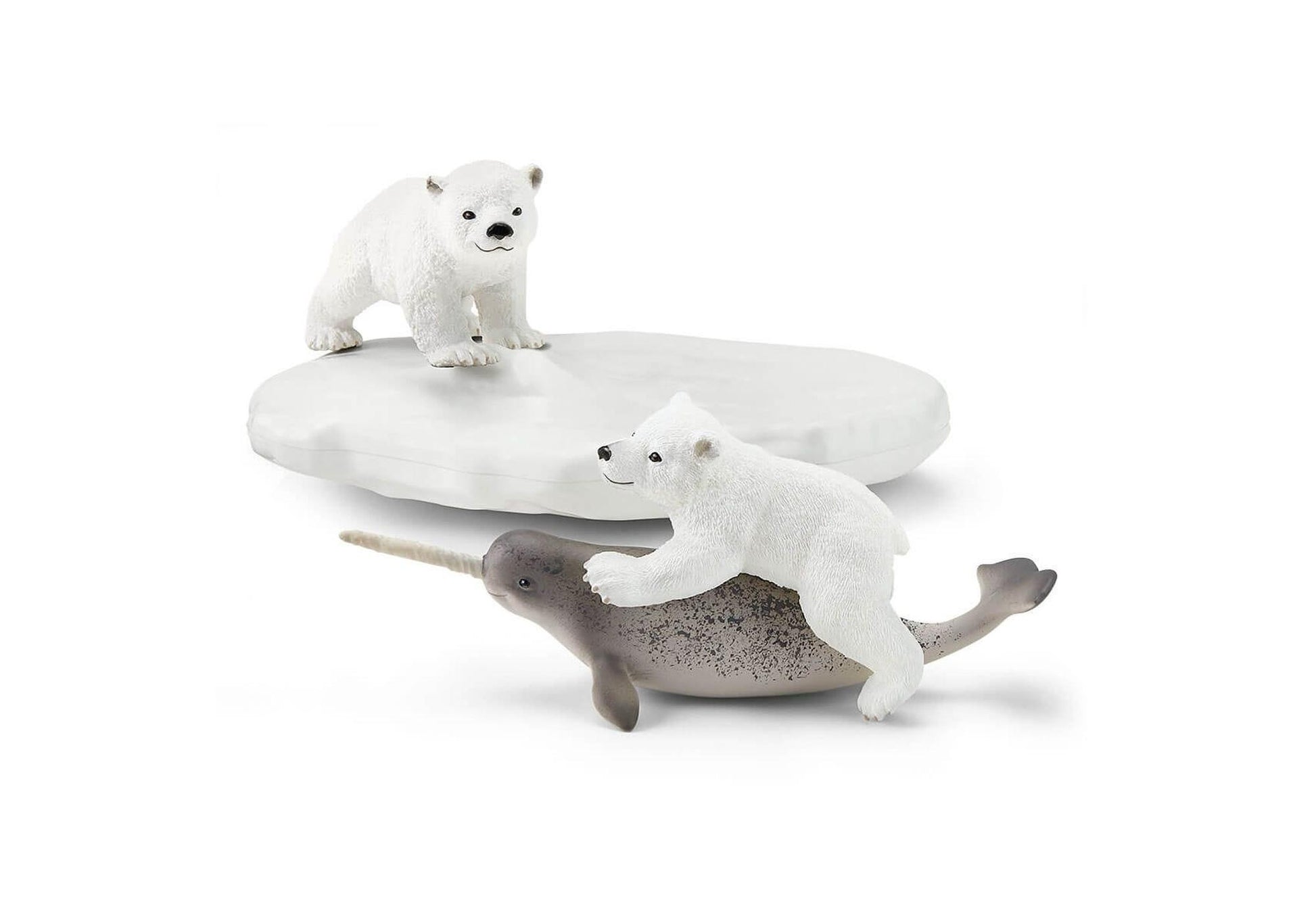 Schleich 42531 Wild Life: Eisbären-Rutschpartie - plegobil