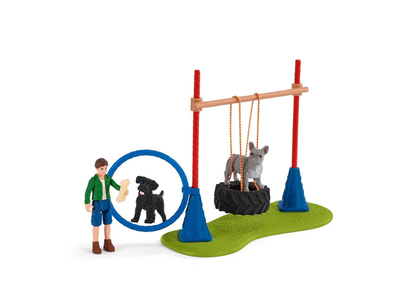 Schleich 42536 Farm World: Spielspaß für Hunde - plegobil