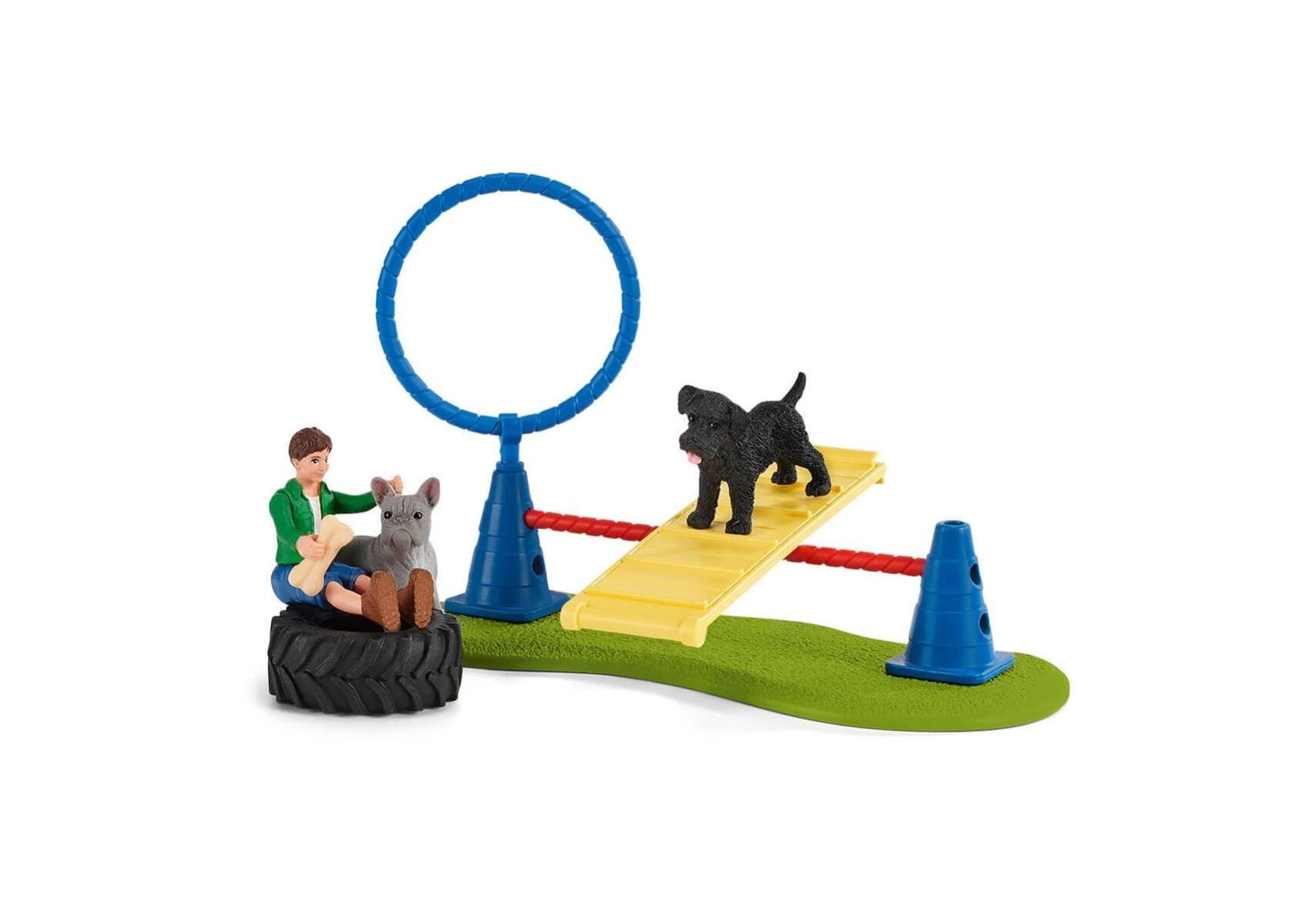 Schleich 42536 Farm World: Spielspaß für Hunde - plegobil
