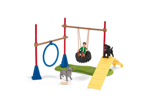 Schleich 42536 Farm World: Spielspaß für Hunde - plegobil