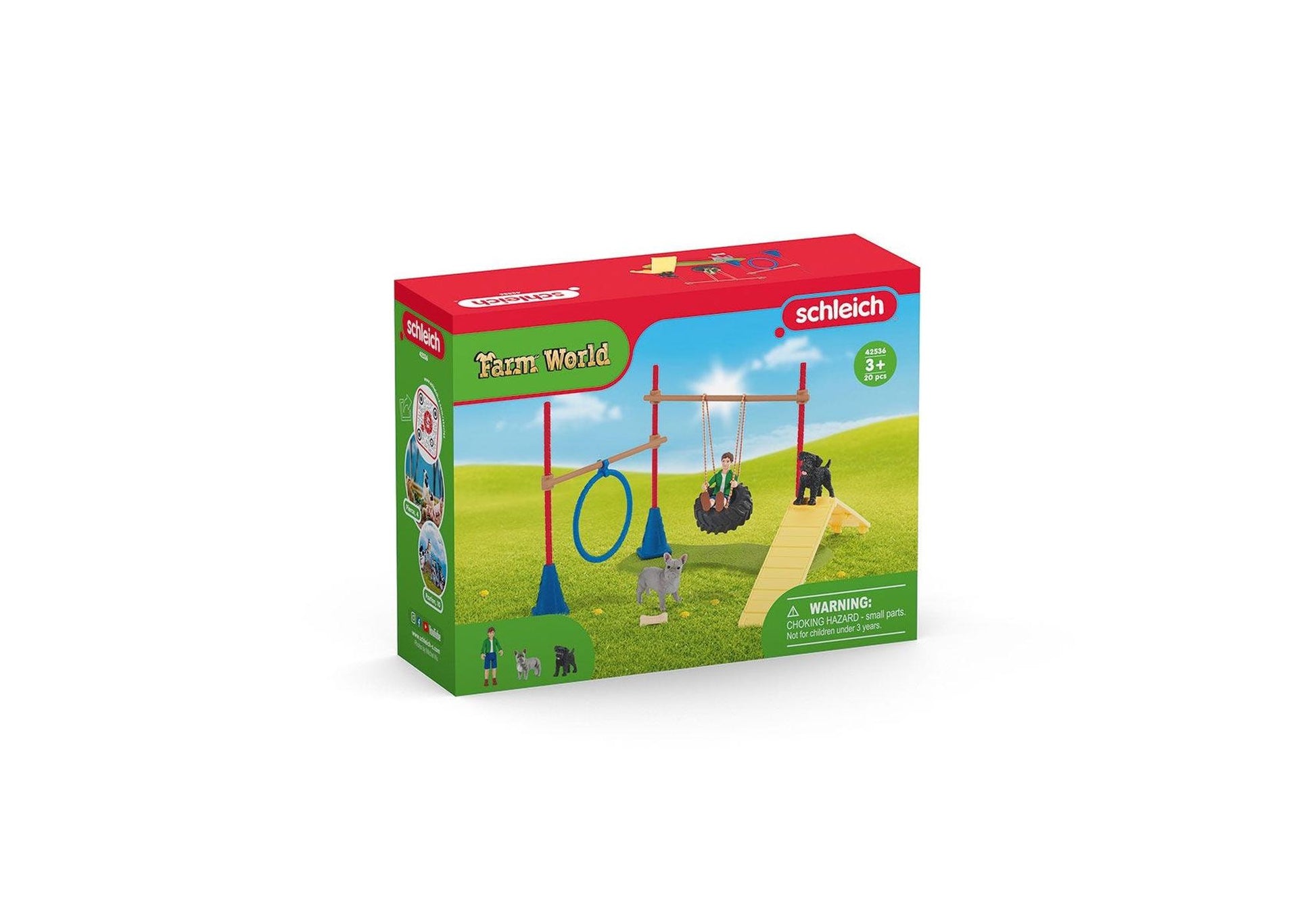 Schleich 42536 Farm World: Spielspaß für Hunde - plegobil
