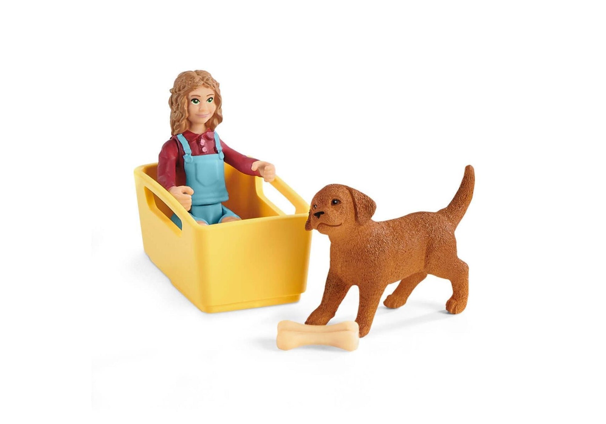 Schleich 42543 Farm World: Bollerwagen-Ausflug - plegobil