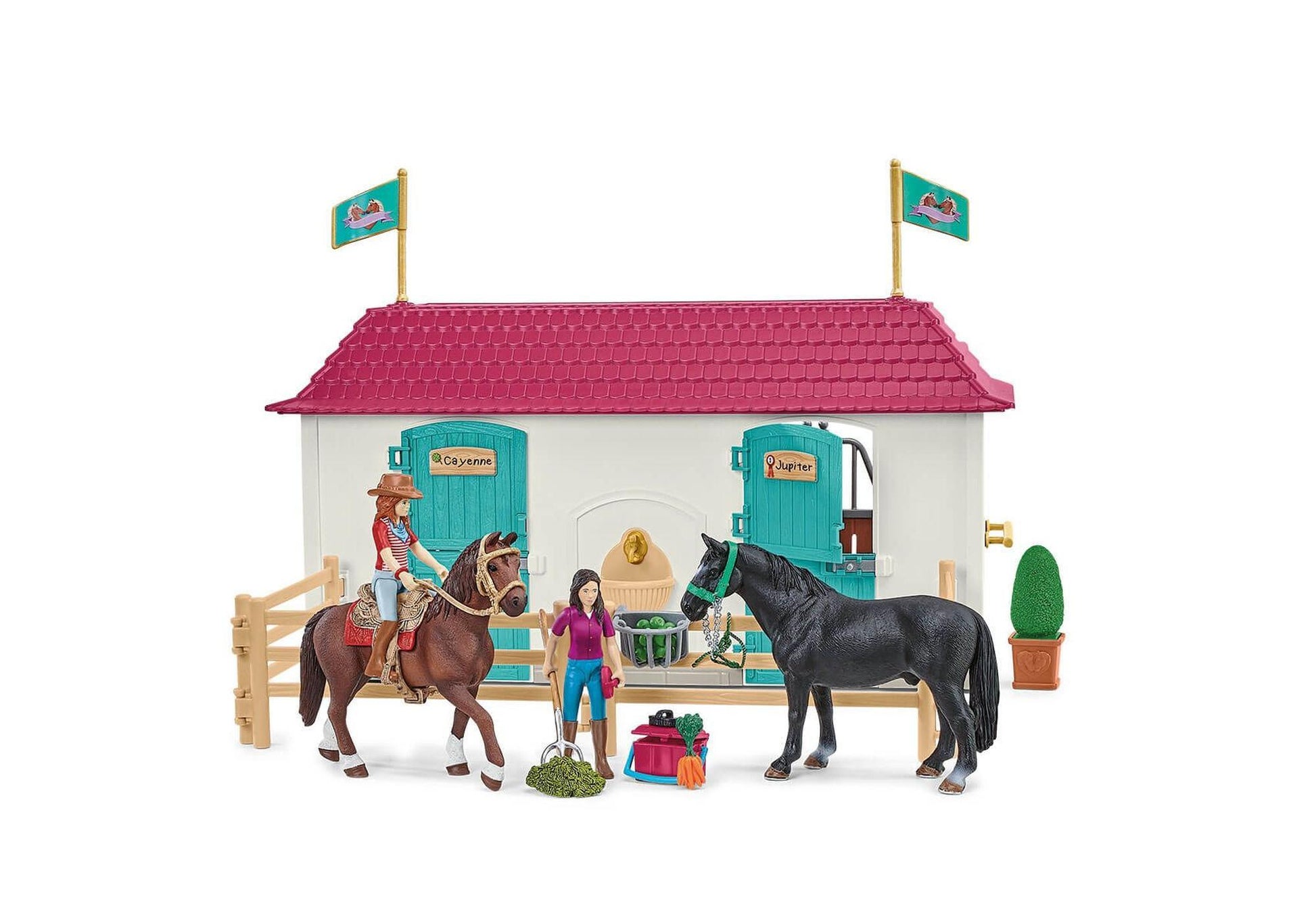 Schleich 42551 Horse Club: Lakeside Pferdehof - plegobil