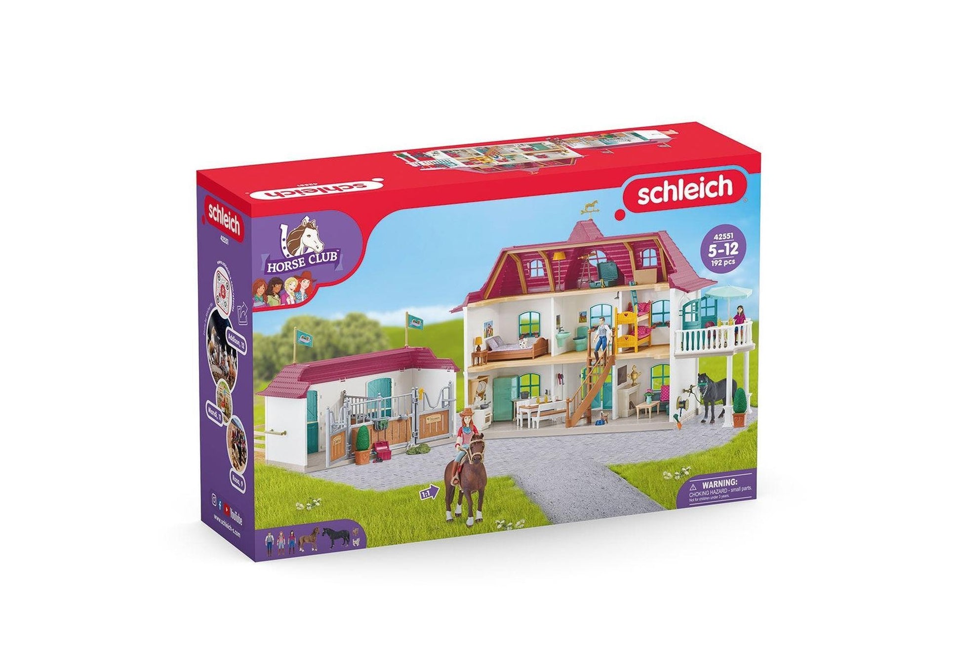 Schleich 42551 Horse Club: Lakeside Pferdehof - plegobil