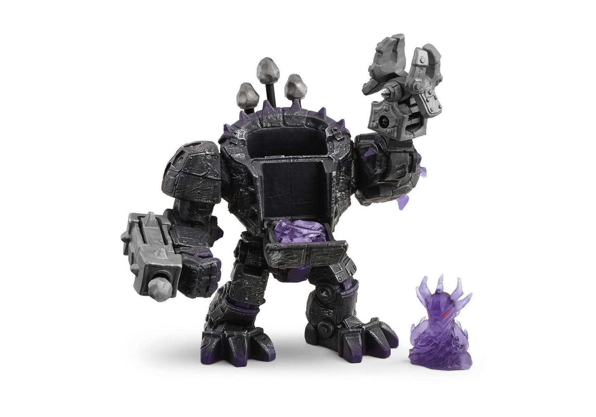 Schleich 42557 Eldrador Creatures: Schatten Master-Roboter mit Mini Creature - plegobil