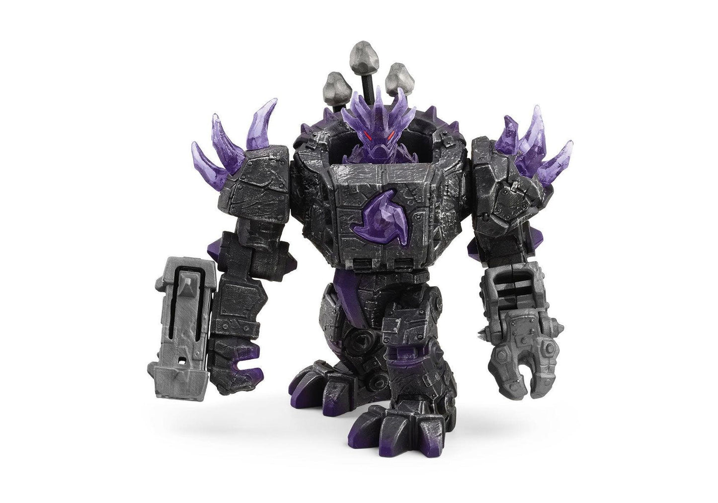 Schleich 42557 Eldrador Creatures: Schatten Master-Roboter mit Mini Creature - plegobil