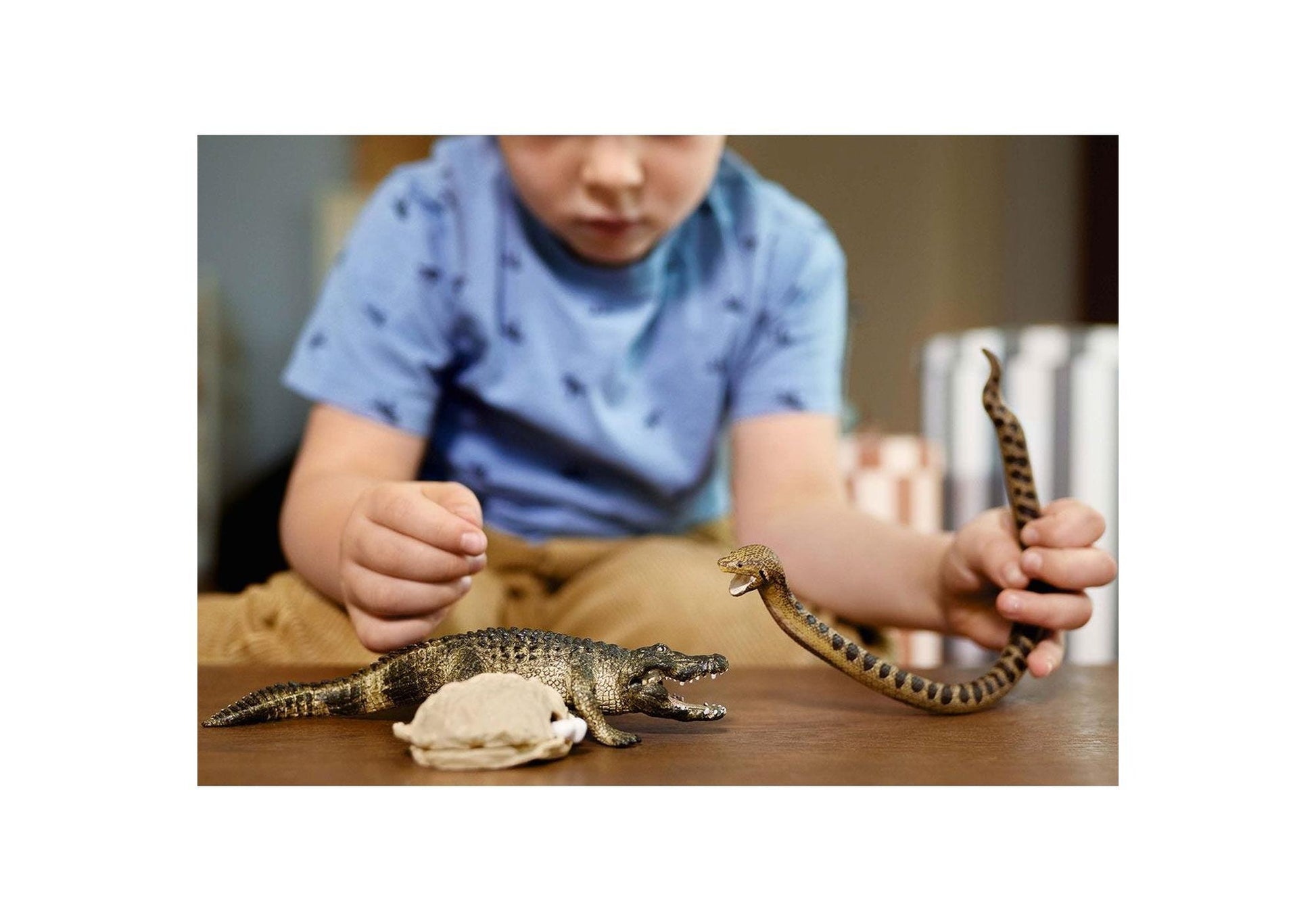 Schleich 42559 Wild Life: Gefahr im Sumpf - plegobil