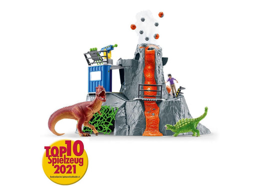 Schleich 42564 Dinosaurs: Große Vulkan Expedition - plegobil