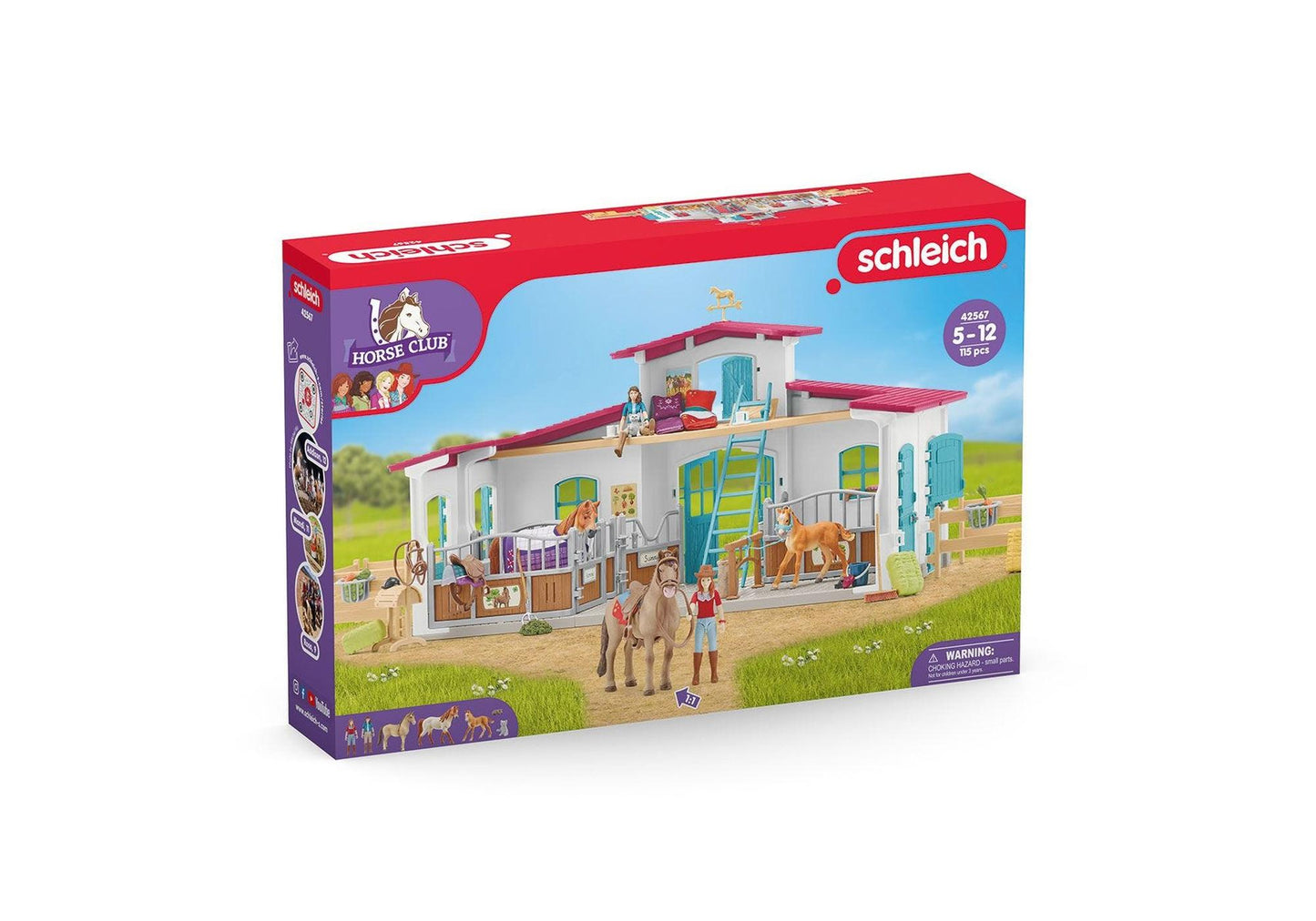 Schleich 42567 Horse Club: Reiterhof - plegobil