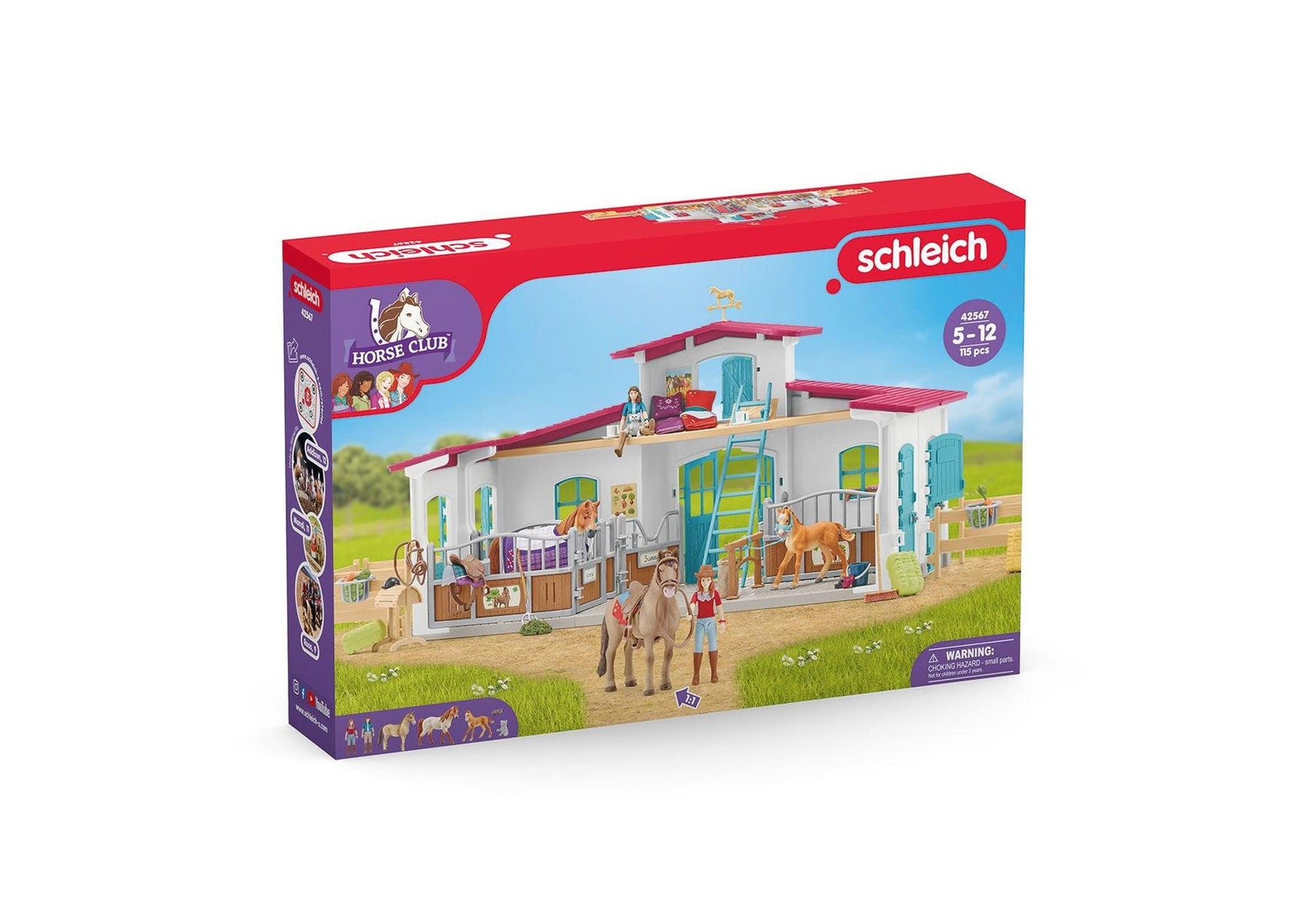 Schleich 42567 Horse Club: Reiterhof - plegobil