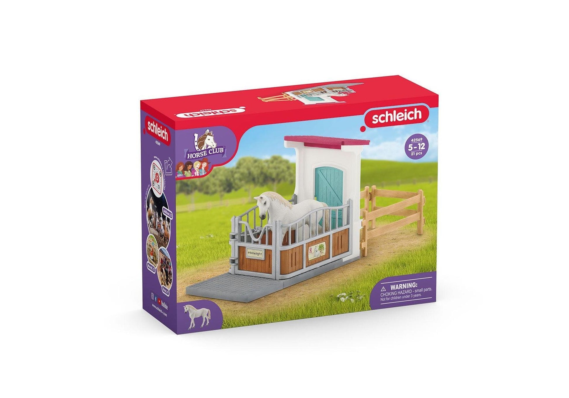 Schleich 42569 Horse Club: Pferdebox - plegobil