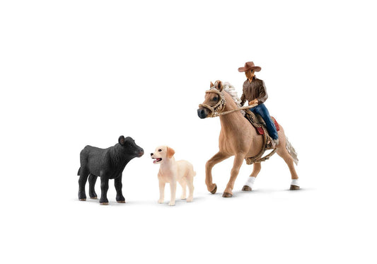Schleich 42578 Farm World: Westernreiten - plegobil