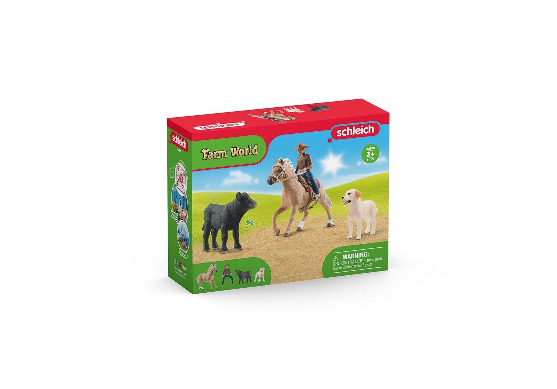 Schleich 42578 Farm World: Westernreiten - plegobil