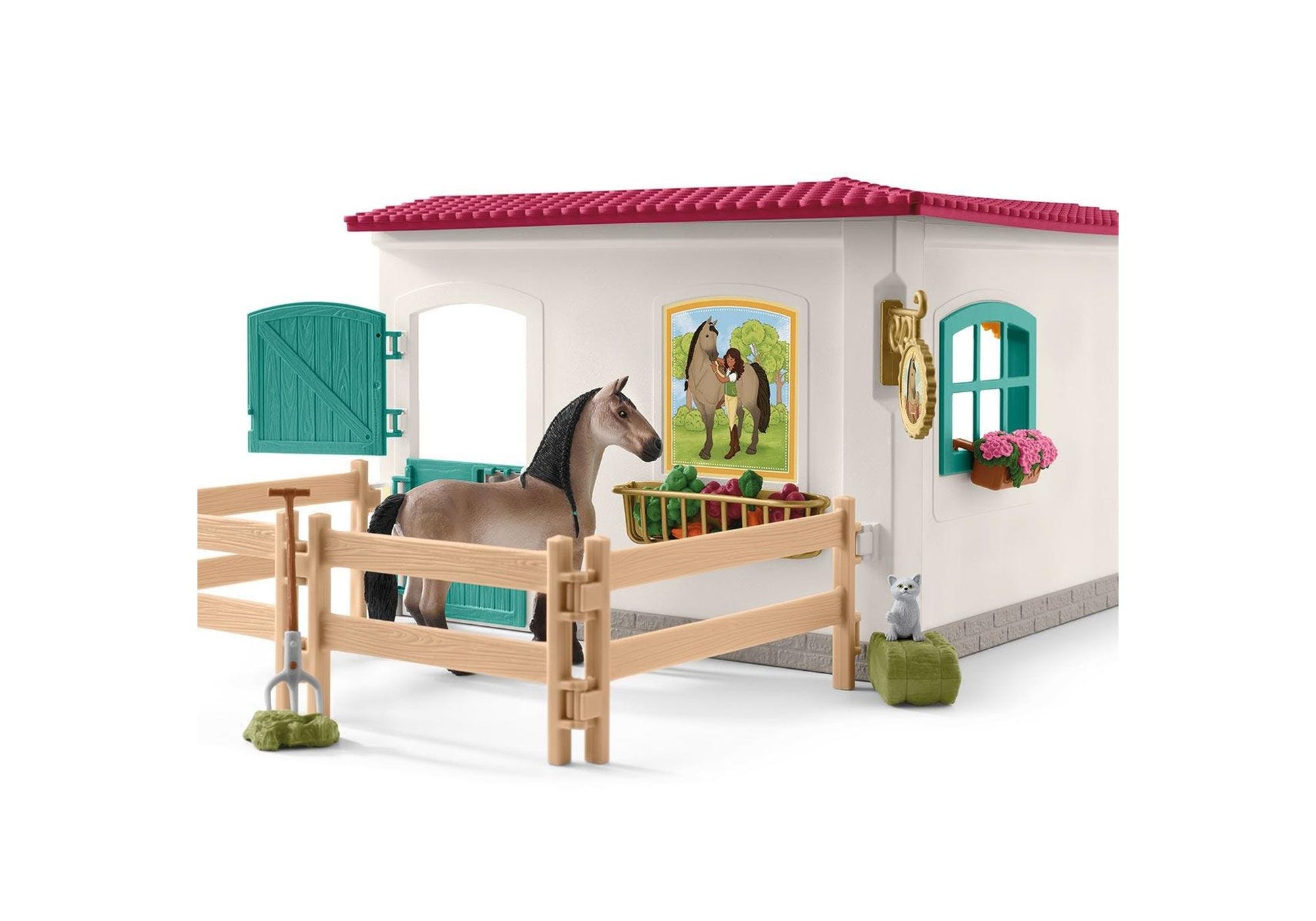 Schleich 42591 Horse Club: Sattelkammer - plegobil