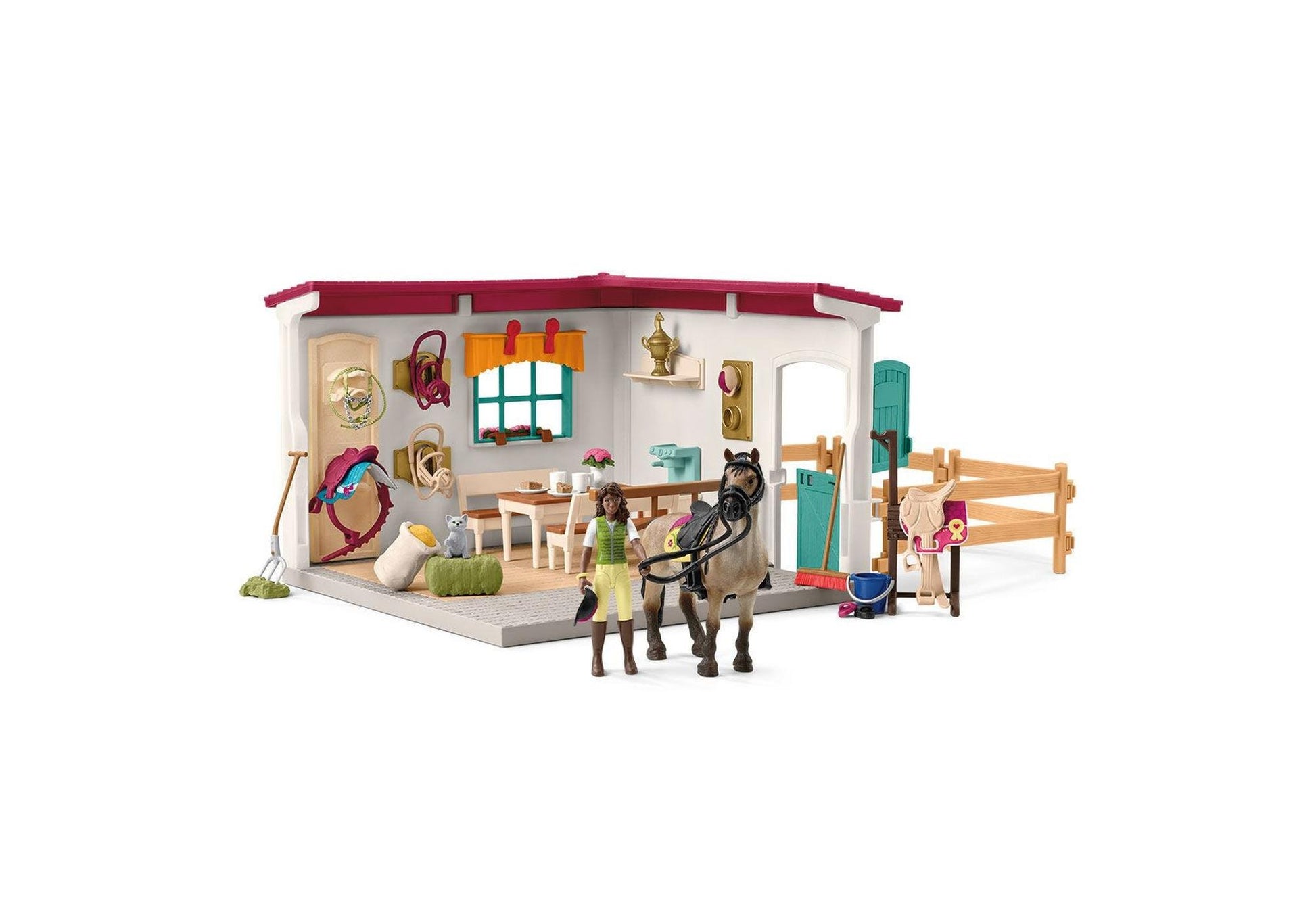 Schleich 42591 Horse Club: Sattelkammer - plegobil