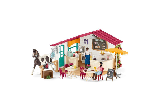Schleich 42592 Horse Club: Reiter-Café - plegobil