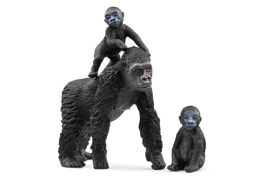 Schleich 42601 Wild Life: Flachland Gorilla Familie - plegobil