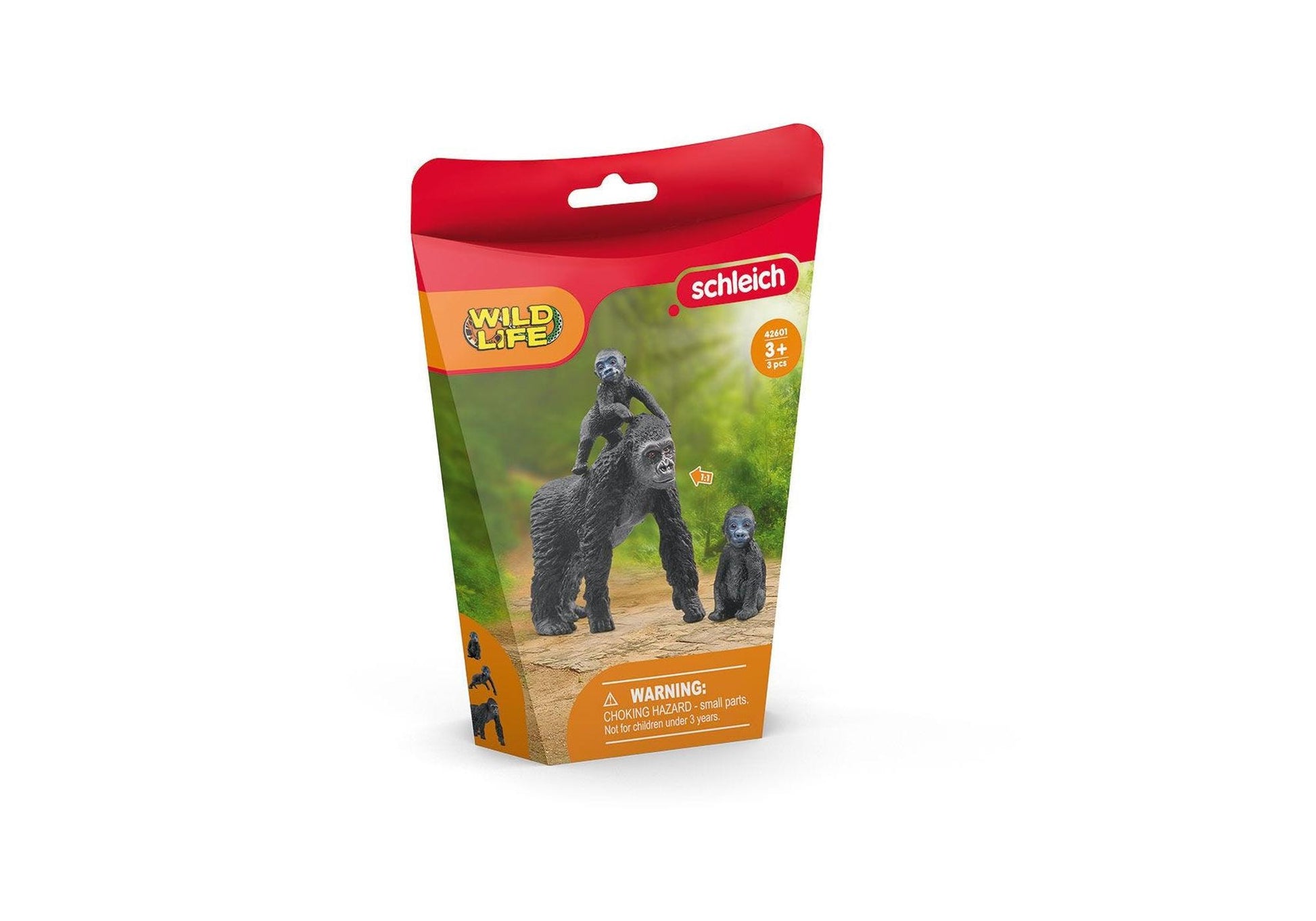 Schleich 42601 Wild Life: Flachland Gorilla Familie - plegobil